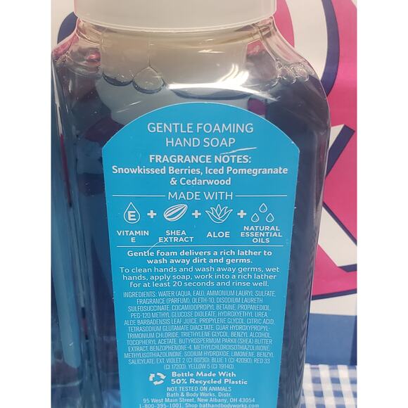 BBW Snow Day Season Gentle Foaming Hand Soap 2 Pack - Picture 2 of 2